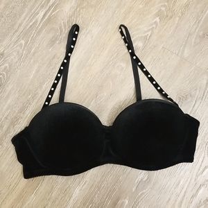 Vintage VS rhinestone push up bra